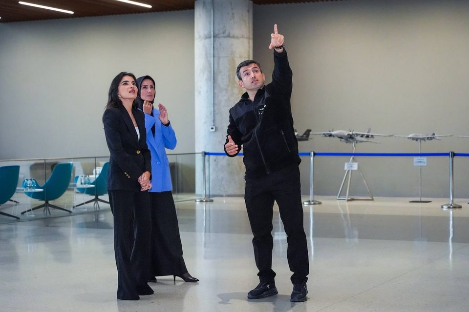 Saida Mirziyoyeva Baykar majmuasi tashrifidan lavha 2