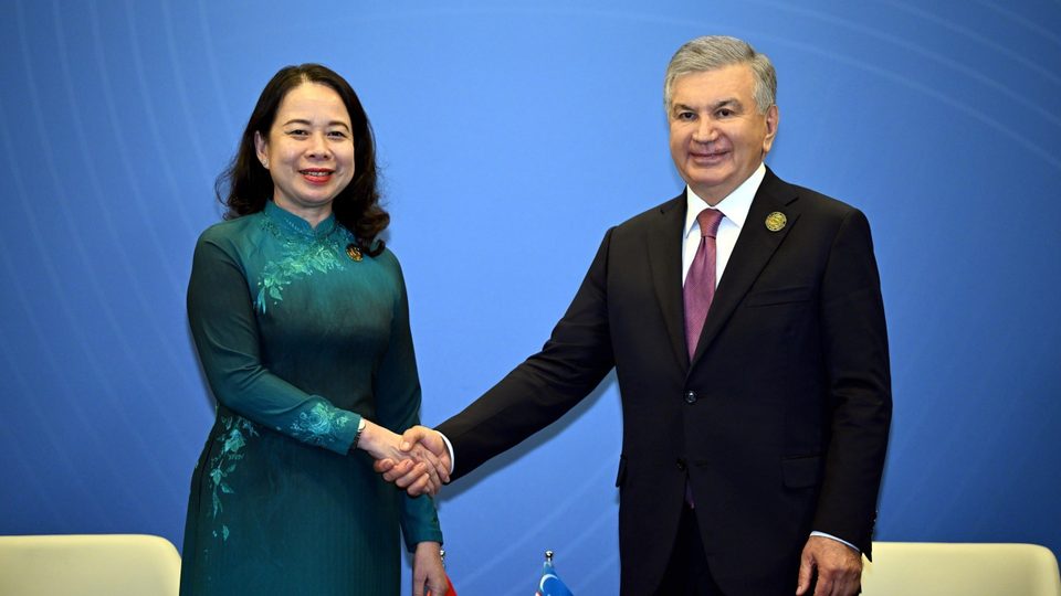 Shavkat Mirziyoyev Vetnam Vitse-prezidenti bilan uchrashuv