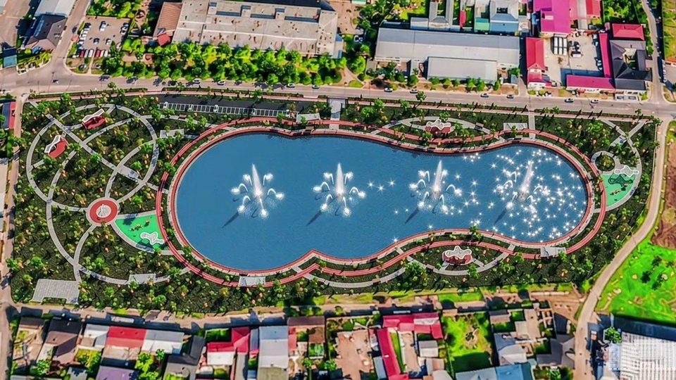 Artificial lake being built on 1.7 hectares in Sergeli… — 1