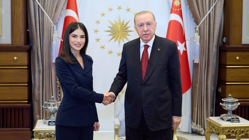 Saida Mirziyoyeva meets the President of Türkiye — 1